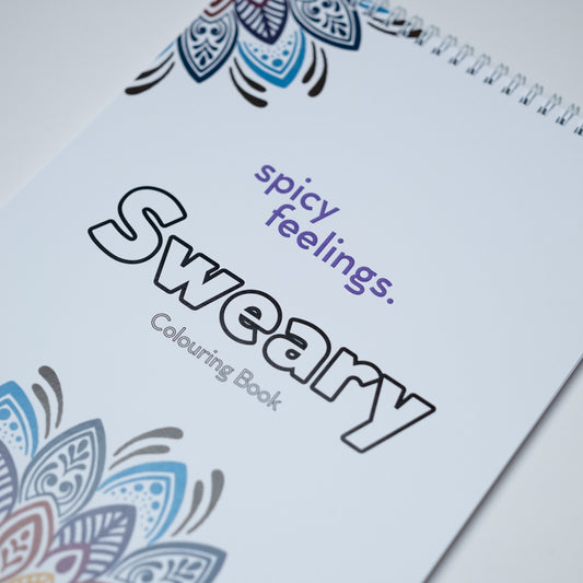 Spicy Feelings Sweary Colouring Book